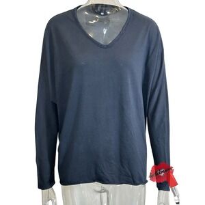 Frank & Eileen 100% Supima Cotton Shirt Small Sleeve Black Quiet Luxury LAB517LJ